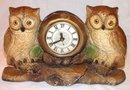 Owl Clock by Lanshire