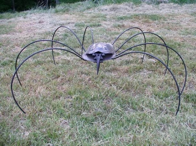 Large Steel Spider Original Work by Ernest