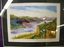 Crown Point and Wahkeena Falls signed, numbered
