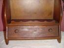 Vintage Billiards Game Room Wooden Cabinet