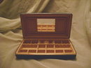Vintage  Velvet Jewelry Case or Jewelry Travel Case