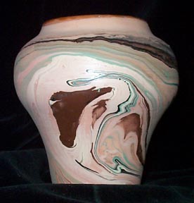 Nemadji Pottery Vase Minnesota Arrowhead Region