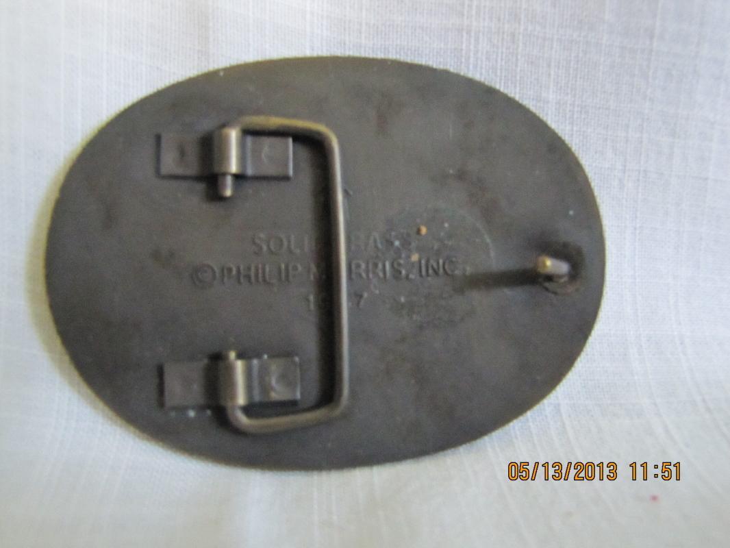 Marlboro Brass Belt Buckle