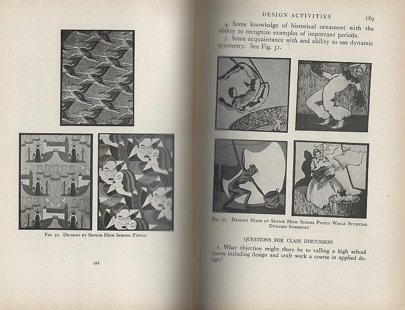 Art Activities in the Modern School 1937 1st edition School Book Illustrated