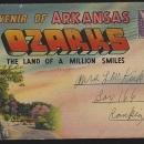 Arkansas Ozarks the Land of a Million Smiles Vintage Souvenir Postcard Folder