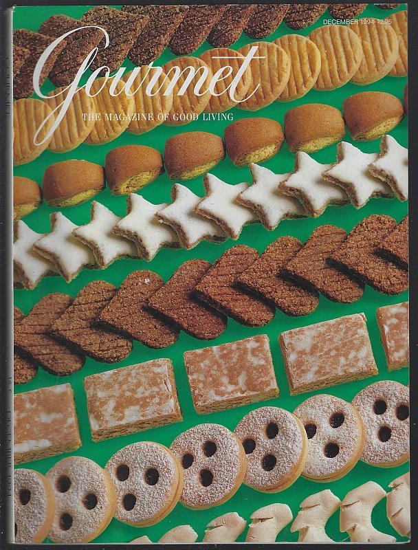 Gourmet Magazine December 1994 Swiss Christmas Cookies/Vermont/Anguilla