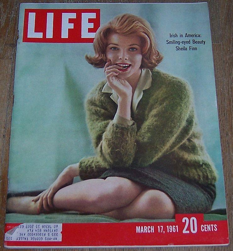 Life Magazine March 17, 1961 Shelia Finn/Robert Penn Warren/Bob Hope/Civil War