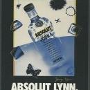 Unused Absolut Vodka Lynn Postcard Color Photograph with Drawing Artist Series