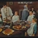 Vintage Postcard of King's Arms Tavern, Williamsburg, Virginia 1955 Known for Large Napkins