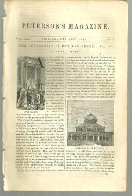 Centennial in Pen and Pencil IV by Henry Vernon Article