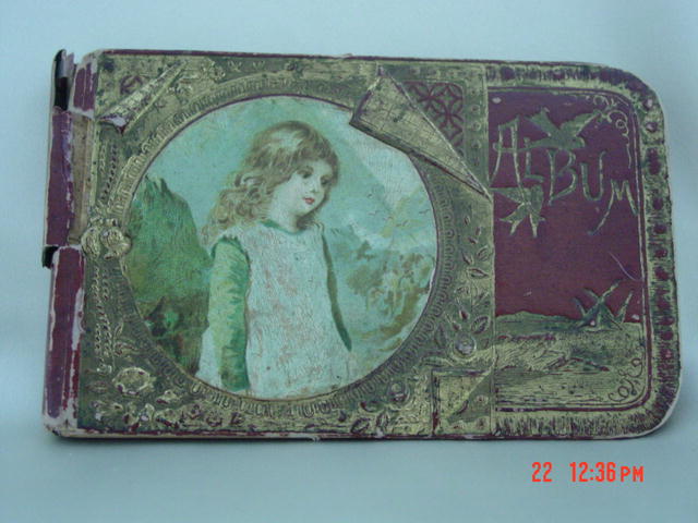 Lovely Victorian Autograph Album 1886 -