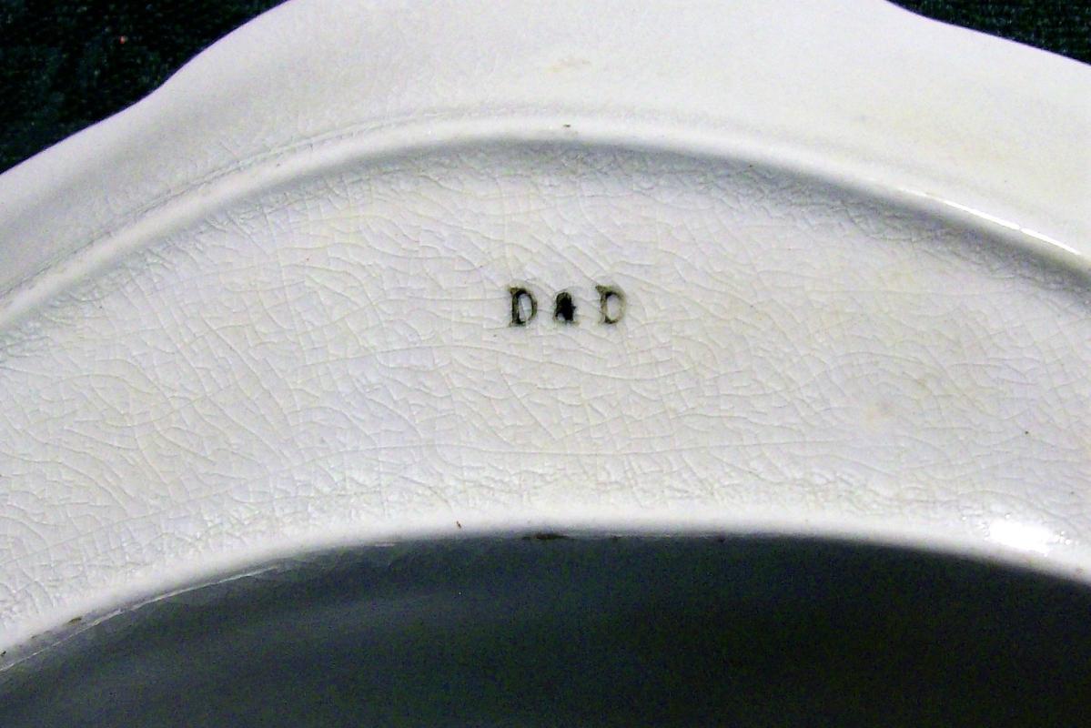 Antique Dale/Davis Bone Dish Prospect Hill Trenton NJ 1880-95