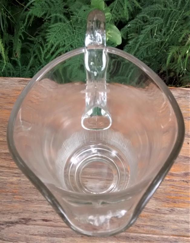 Antique Federal Glass #14 Pitcher EAPG 8.75