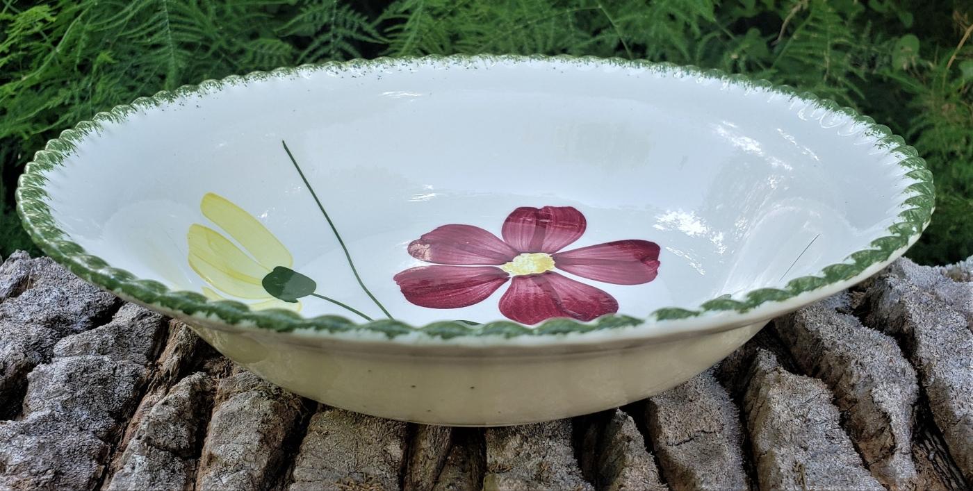 Vintage Blue Ridge Betty Round Vegetable Bowl 9.25