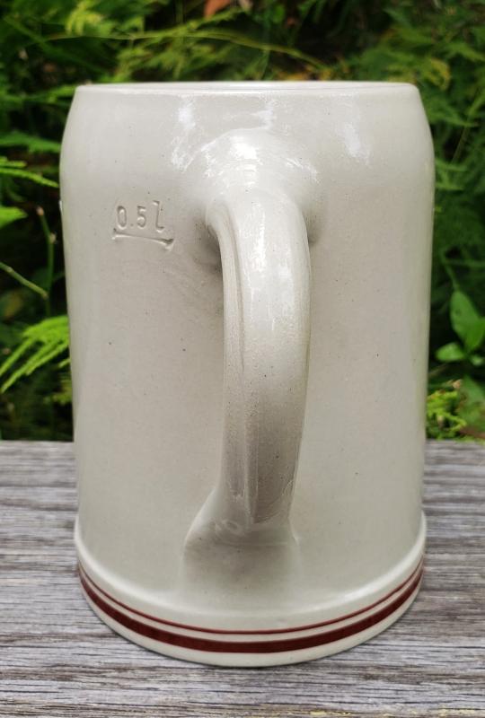 Vintage Wick Deer Beer Mug West Germany 1/2L 1960+