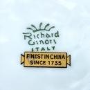 Vintage Richard Ginori PALERMO Demitasse Cup/Saucer Set/4 Black/Gold