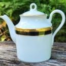 Vintage Richard Ginori PALERMO Demitasse Mini Coffee Pot Black/Gold