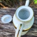 Vintage Richard Ginori PALERMO Demitasse Mini Coffee Pot Black/Gold