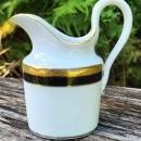 Vintage Richard Ginori PALERMO Mini Creamer Black/Gold