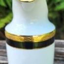 Vintage Richard Ginori PALERMO Mini Creamer Black/Gold