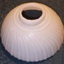 Antique Uranium Custard Glass Shade 1 7/8