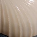 Antique Uranium Custard Glass Shade 1 7/8