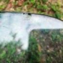 Vintage Italian Carved Wood Coffee Table w/Glass Top