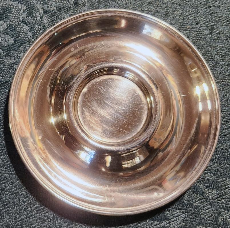 Antique Gorham #A5550 Sterling Silver Demitasse Saucer Ca. 1920