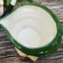 Vintage UCAGCO Toby-Style Teapot/Cream/Sugar 1950s Japan As Is