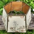 Vintage Fabric Oil Lamp Shade 6