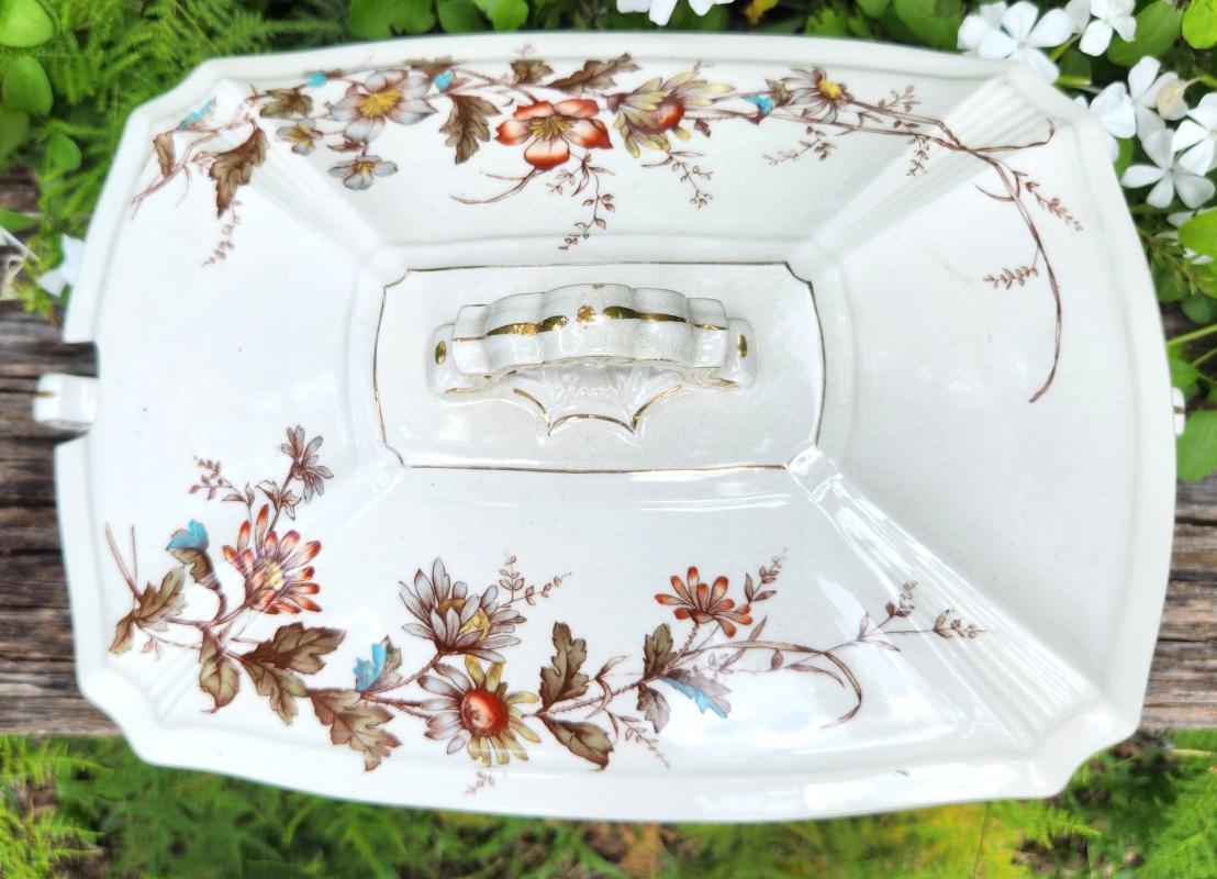 Antique Ridgways BUCKINGHAM Tureen w/Lid 1887