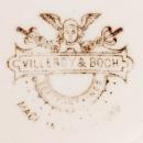 Antique Villeroy/Boch VIL11 Grand Duchy Luxembourg Plate 1874-1909