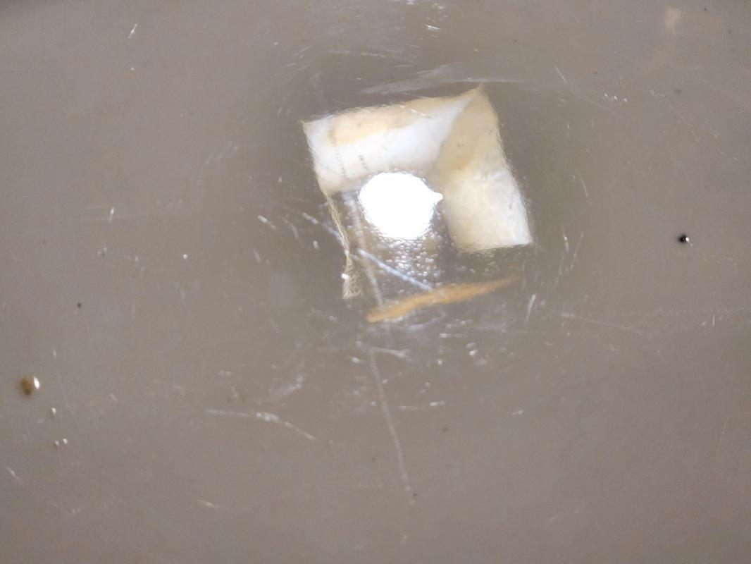 Vintage Mayer Green Stripe Platter Restaurant 17.5