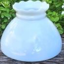 Vintage Milk Glass Shade Student-Style White 8