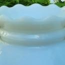 Vintage Milk Glass Shade Student-Style White 8