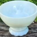 Vintage Milk Glass Shade Student-Style White 8