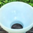 Vintage Milk Glass Shade Student-Style White 8