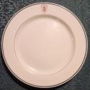 Vintage INDIANA UNIVERSITY Plate Shenango Restaurant Ware 1975