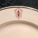 Vintage INDIANA UNIVERSITY Plate Shenango Restaurant Ware 1975