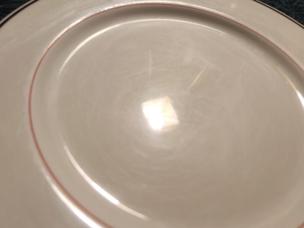 Vintage INDIANA UNIVERSITY Plate Shenango Restaurant Ware 1975