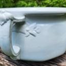 Antique Meakin White Ironstone Chamber Pot 1890s