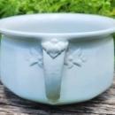 Antique Meakin White Ironstone Chamber Pot 1890s