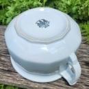 Antique Meakin White Ironstone Chamber Pot 1890s