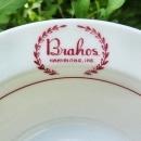 Antique BRAHOS Coffee Shop Bowl Hammond Indiana 1928-30