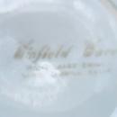 Vintage Winfield TIGER IRIS/LILY Plate Pair California MCM