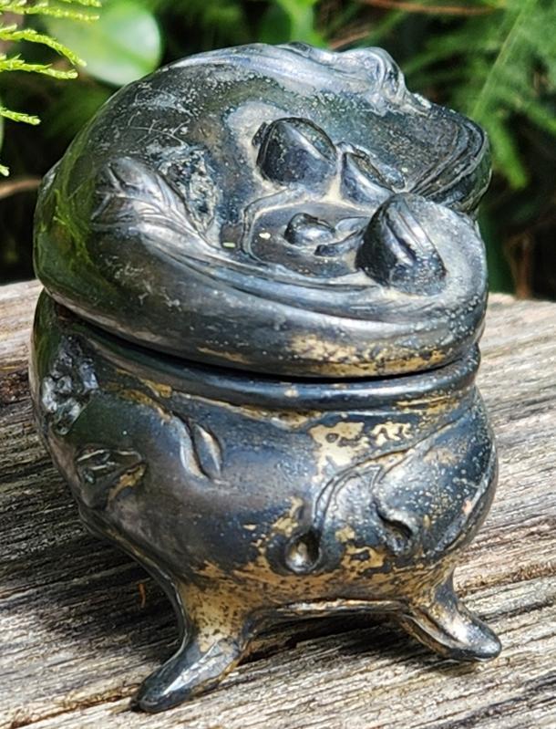 Antique Art Nouveau Jewelry Casket Silverplated Ca. 1900