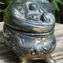 Antique Art Nouveau Jewelry Casket Silverplated Ca. 1900