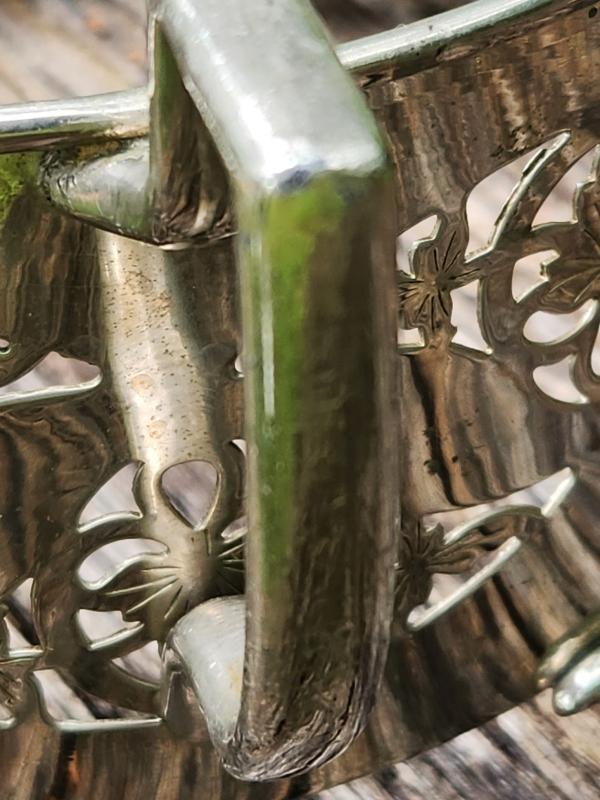 Vintage Farberware Chrome Casserole Holder/Frame 6.75