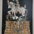 Vintage Springbok #PZL2024 ST. GEORGE/DRAGON Jigsaw Puzzle w/Box Complete 1969