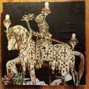 Vintage Springbok #PZL2024 ST. GEORGE/DRAGON Jigsaw Puzzle w/Box Complete 1969